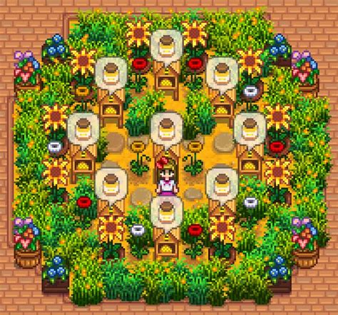 best flower honey stardew|stardew best beehive setup.